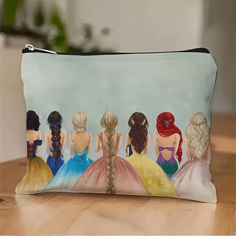 

A Stylish And Cute Makeup Bag For , Featuring Sweet . This Lightweight Travel Pouch With A Zipper Closure Is Toiletries And Can As A Pencil Case, Making It An Ideal Birthday Gift For Daughters Or .