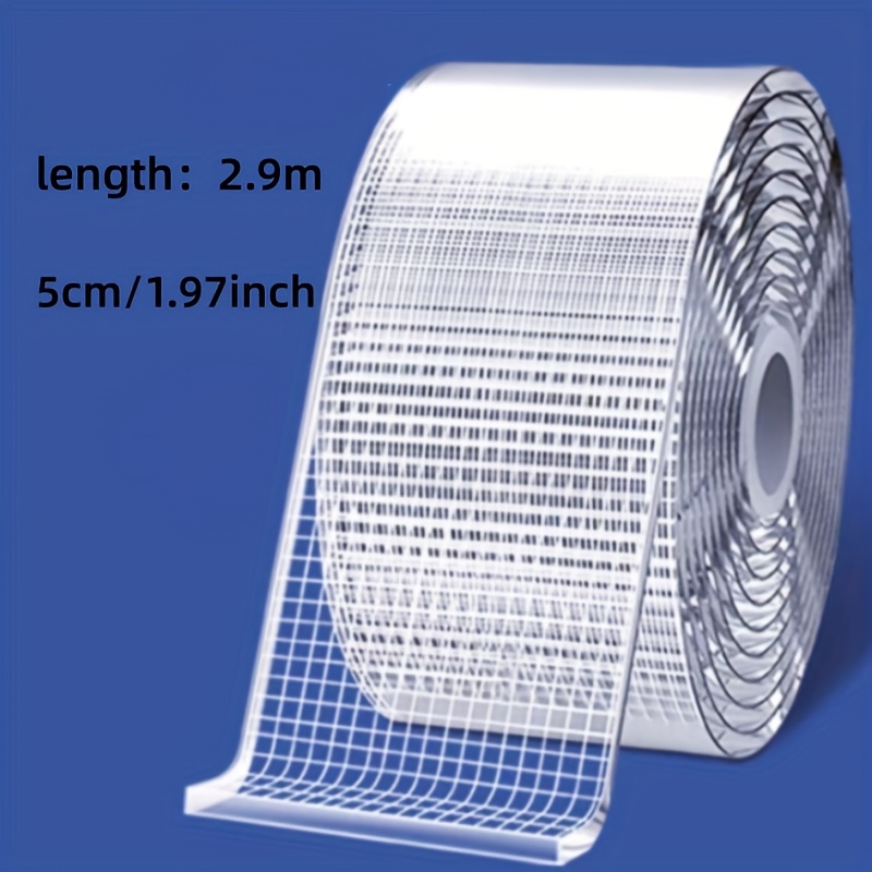 TEMU Damage-free Wall Adhesive Tape - Strong , No Drilling Needed For Pictures, Wall Decorations, And Framed Artwork - Perfect For Acrylic And Fabric