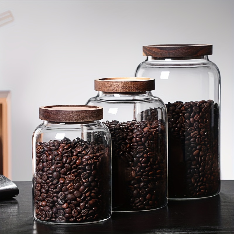 

Wooden Lid - Clear For , Dried , Pasta, , , Grains, And Spices - Organizers And Containers