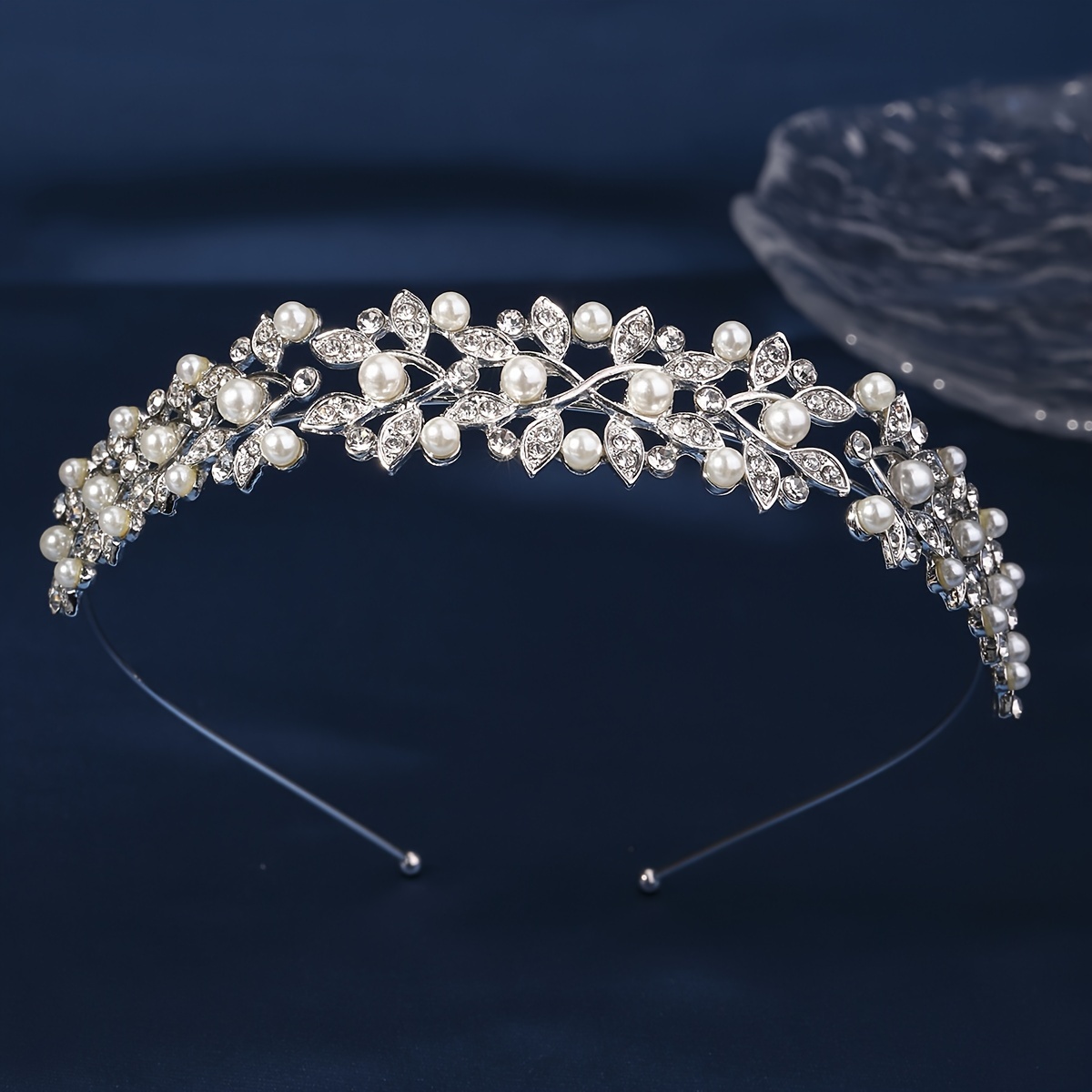 

1pc Bridal Accessories Fashionable And Rhinestone Headband Photography And Accessories