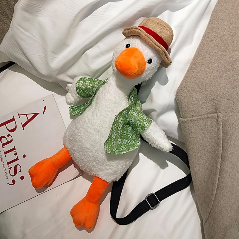 Una bolsa de mensajero de pato, una bolsa decorativa ligera para el trabajo diario
