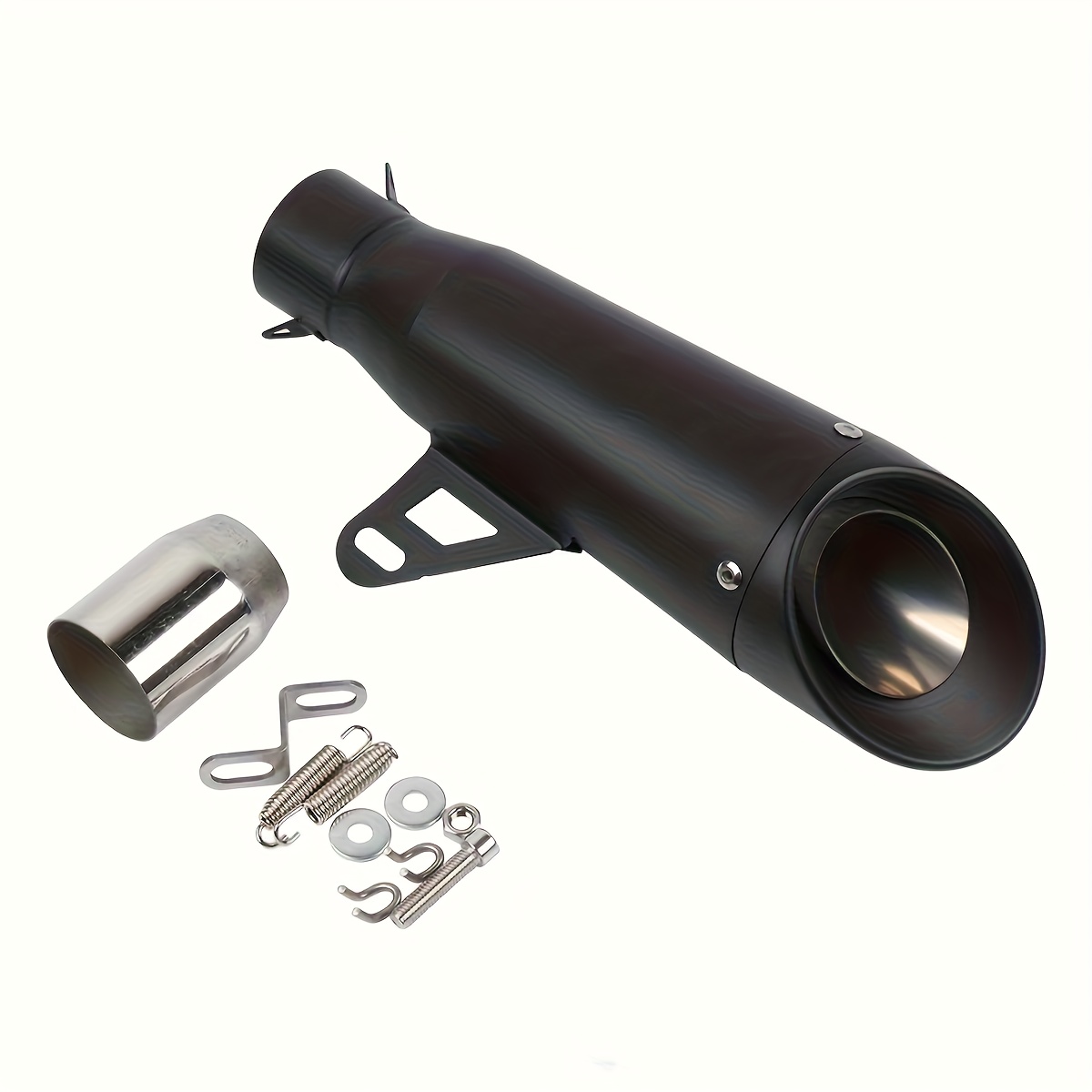 universal motorcycle exhaust pipe modification with 51mm diameter suitable for yamaha r6 r15 r1 r3 mt07 tmax155 xmax  250 pcx125 and many other motorcycles details 9