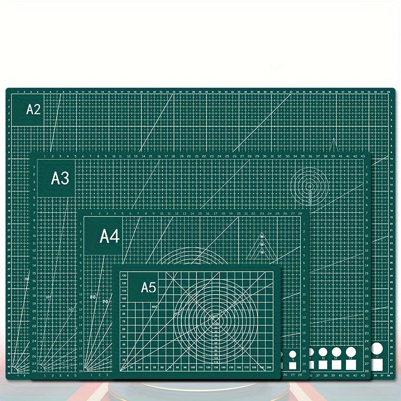 

Ensemble de tapis de découpe A1-A5 : PVC vert, motif quadrillé, protection des yeux, gravure, sculpture, modélisme, fournitures d’art et d’artisanat