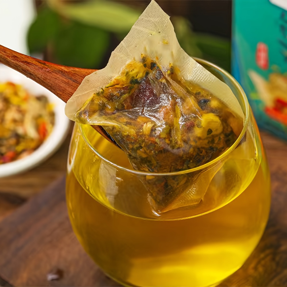 SIFANGDA 18 Flavors of Yigan Tea 100G (5Gx20P) - Refreshing Taste, Daily Liver Tea, Essential for Staying Up Late, 18 Kinds of Herbal Liver-Protecting Tea, Tea Bags, Holiday Gifts, Natural Remedy, Soothing Beverage, Herbal Infusion - Image 8