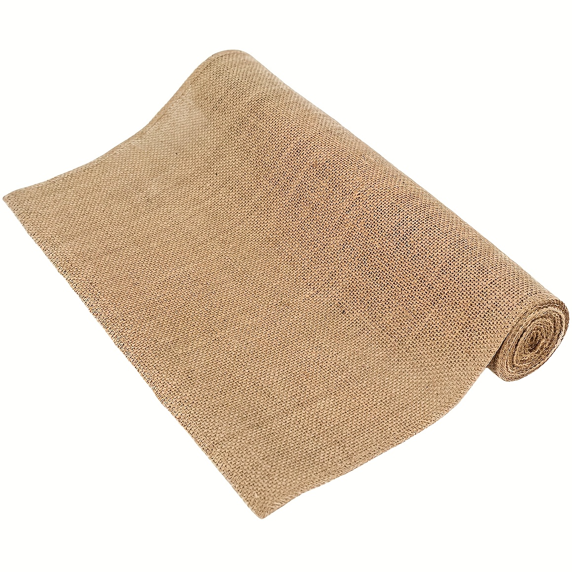 E-shop 4m Natur-Jute-Stoffband – Breite 40/45/50cm, -Spitze Geschenkverpackung Weihnachten Vintage Hochzeit Tischläufer Tischdecke, Beige Jute-Rollen –