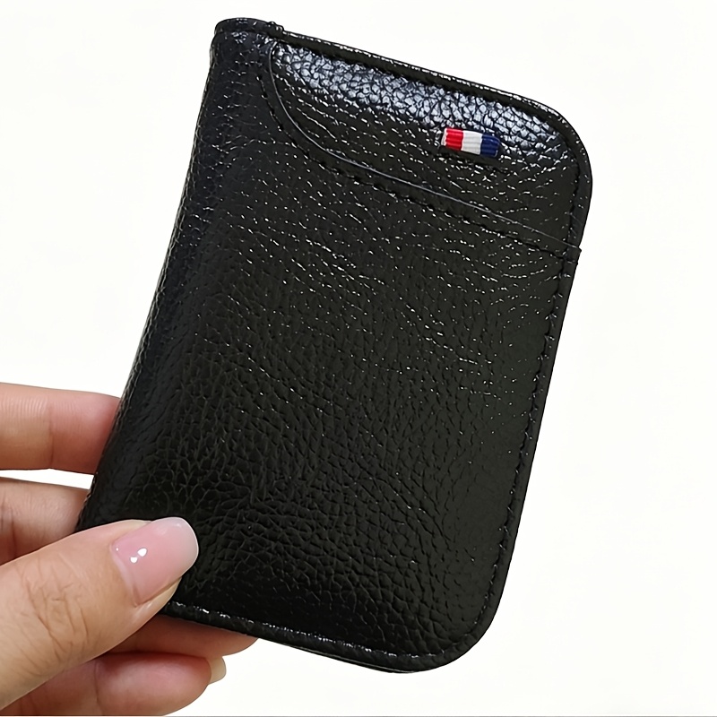 Image of Men's New Multifunctional Slim Card Holder, Ultra-thin Bank Card Wallet, Fashionable Card Case