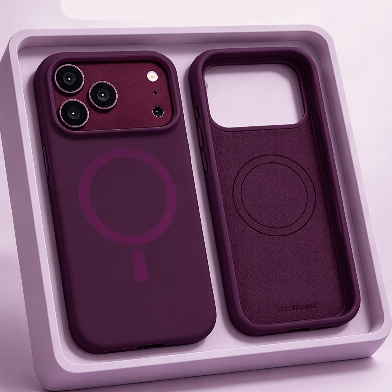 TEMU Phone Case: Luxury Official Original Silicone For Magsafe Magnetic Case For Iphone 18 Pro Max 18 Pro 17 Pro Max 17 Pro 17 16 Pro 15 Pro Max 15