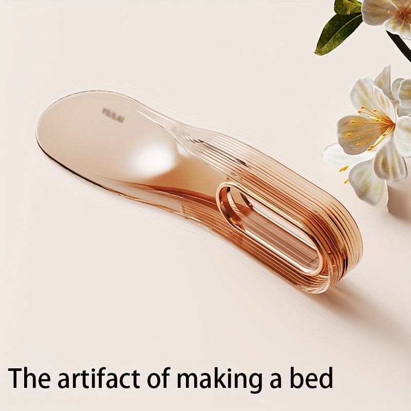 TEMU Manual Bed Mattress Lifter For & - Heavy-duty Pp Bed Lift Aid With Easy Sheet Changing System, For Seniors, Bed Frame Compatible (hand Washable,