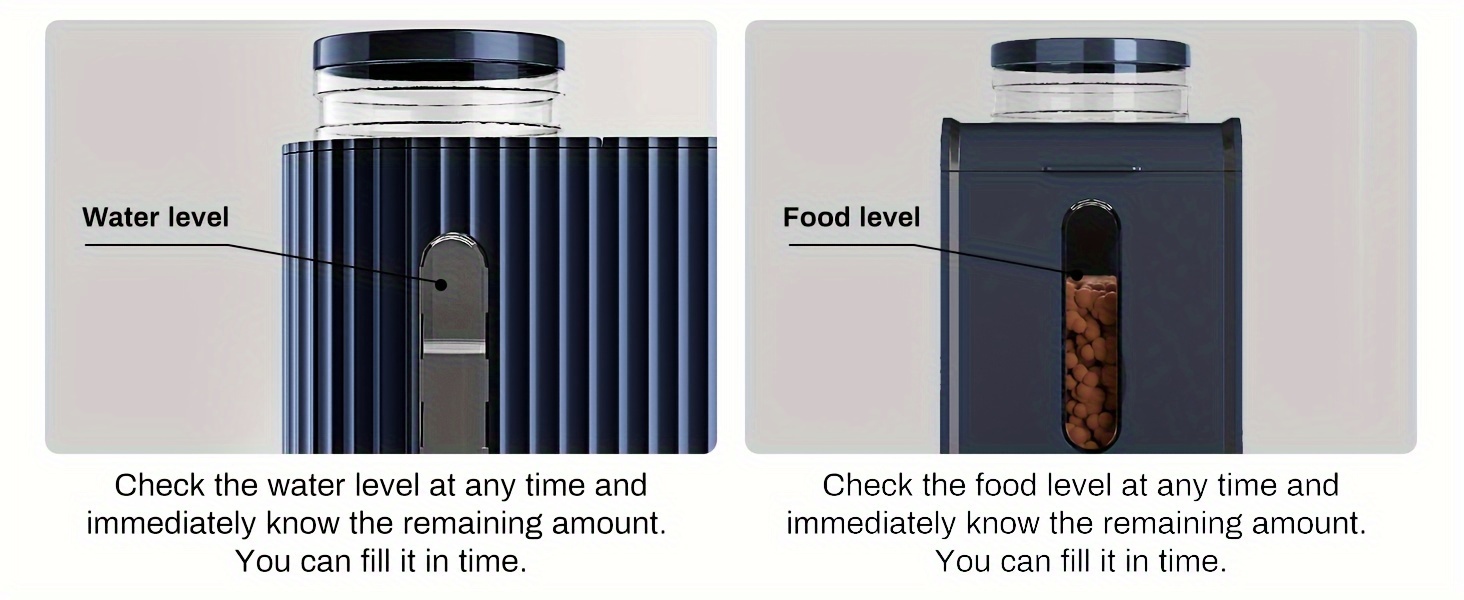 Automatic Gravity Cat Food Feeder And Water Dispenser Stainless Steel Two-in-One Set Large Capacity Dispenser for Pets Dogs, Puppies, Kittens