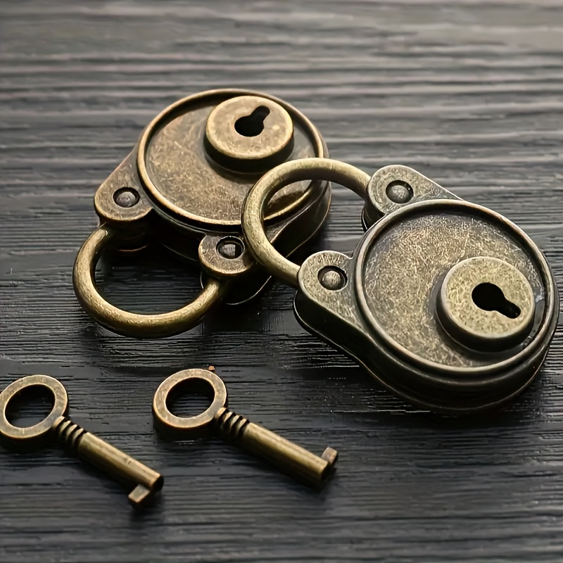Vintage Lock Keychain