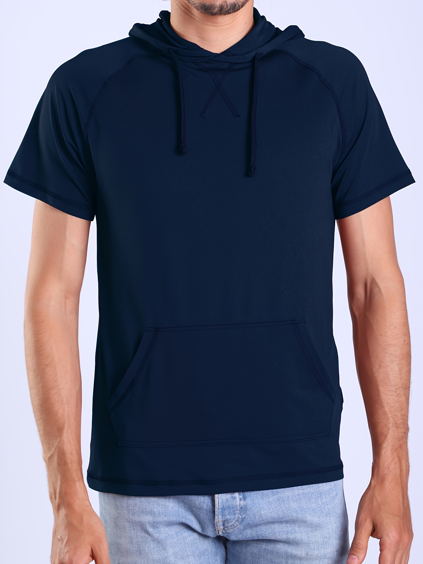 short sleeve hoodie sold on Temu United States