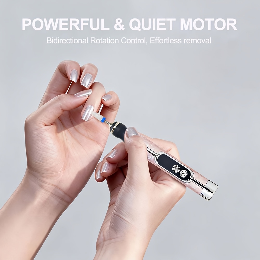 Electric Nail File Drill Kit with Digital Display