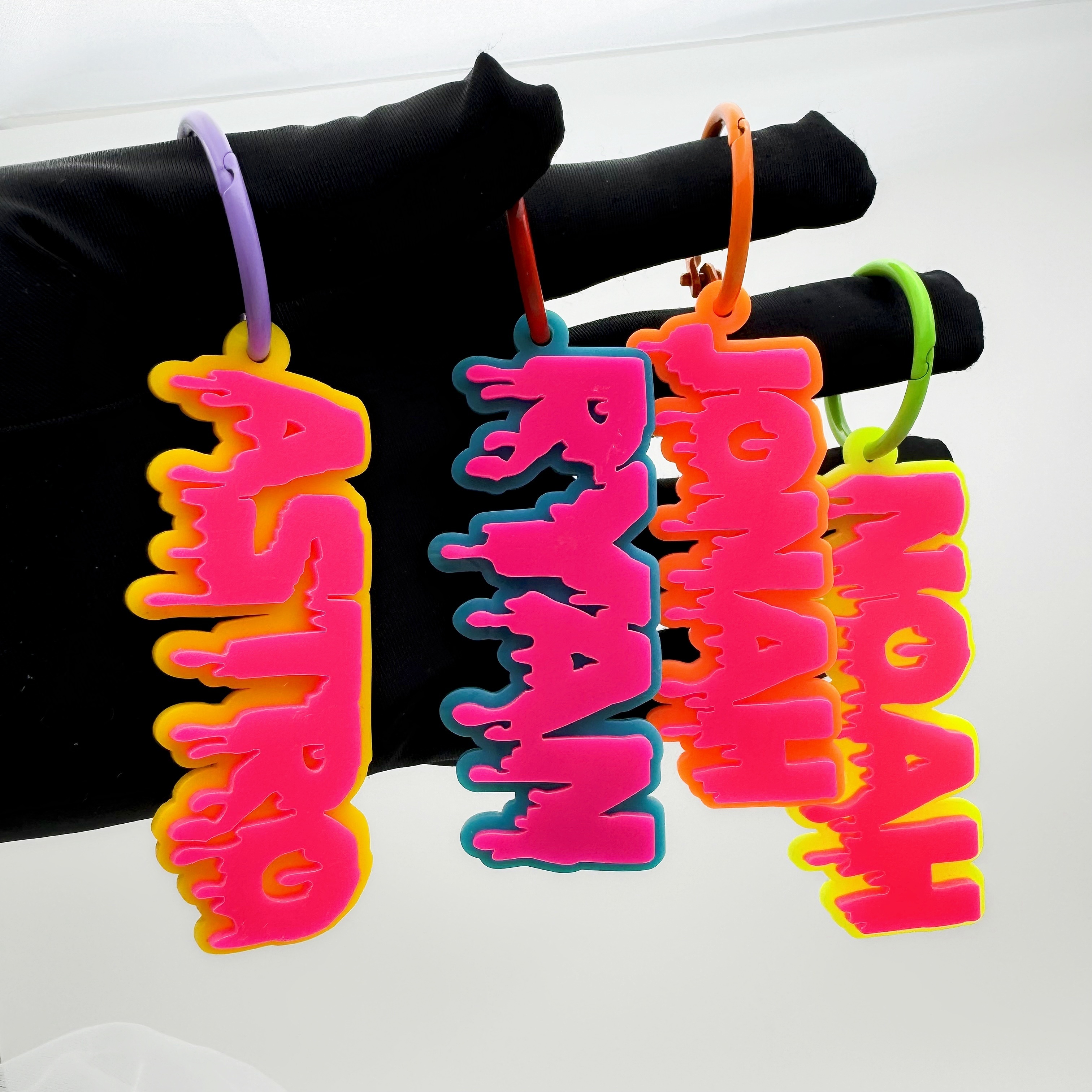 

Keychain - , Hip-hop - Personalized For & Backpacks - For &