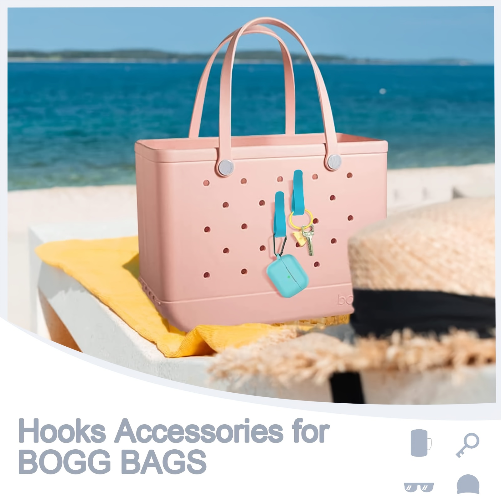 Beach Bag Hooks Decorative Accessories Practical Beautiful - Temu