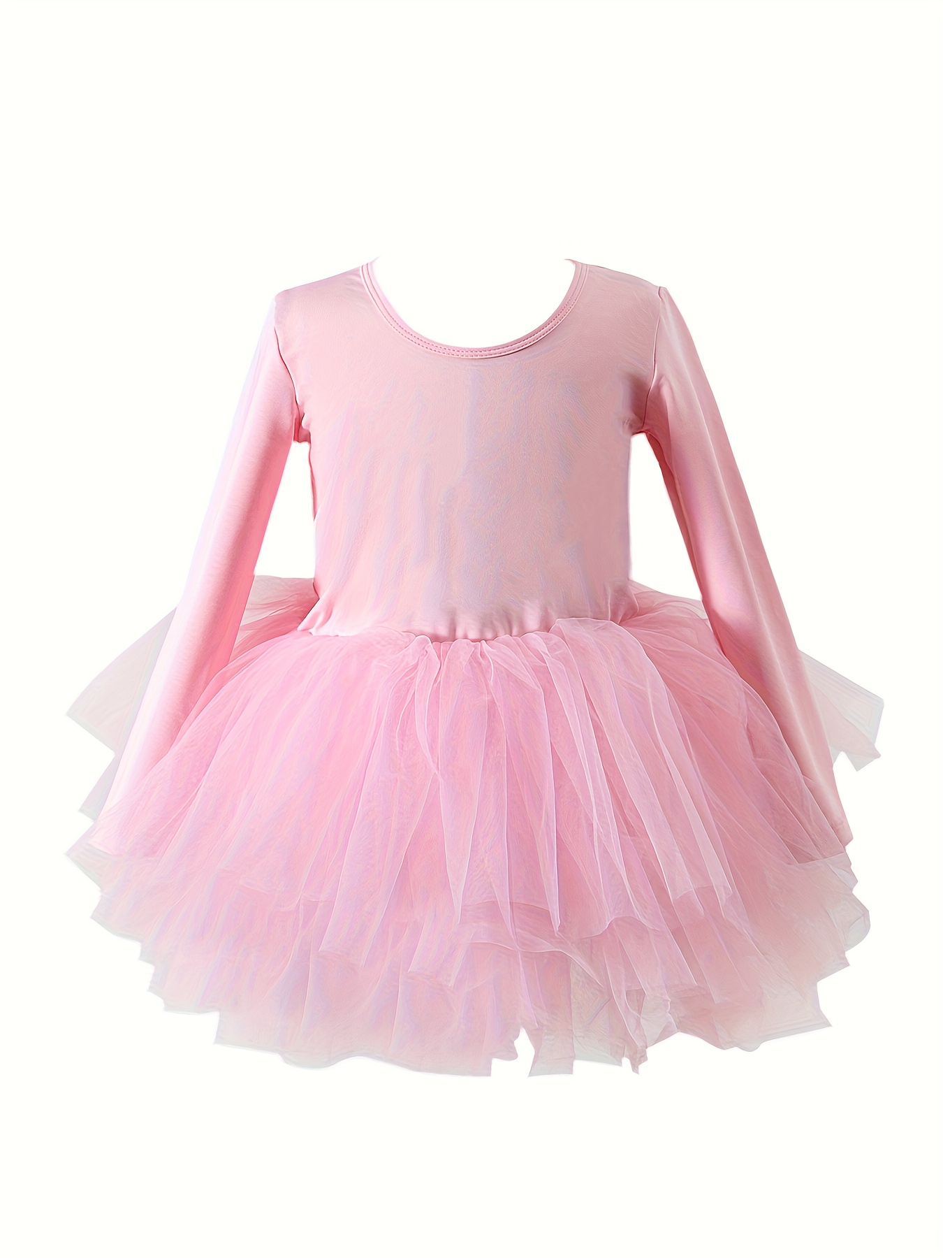 elegant long sleeve pink red dresses girls - Temu Bahrain