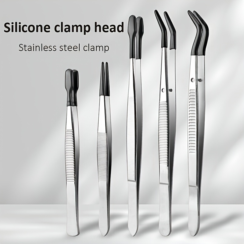 High-end Stainless -coated Tweezers For Eyelash Extension Assistance, Coin Clips, Stamp Clips And Tools