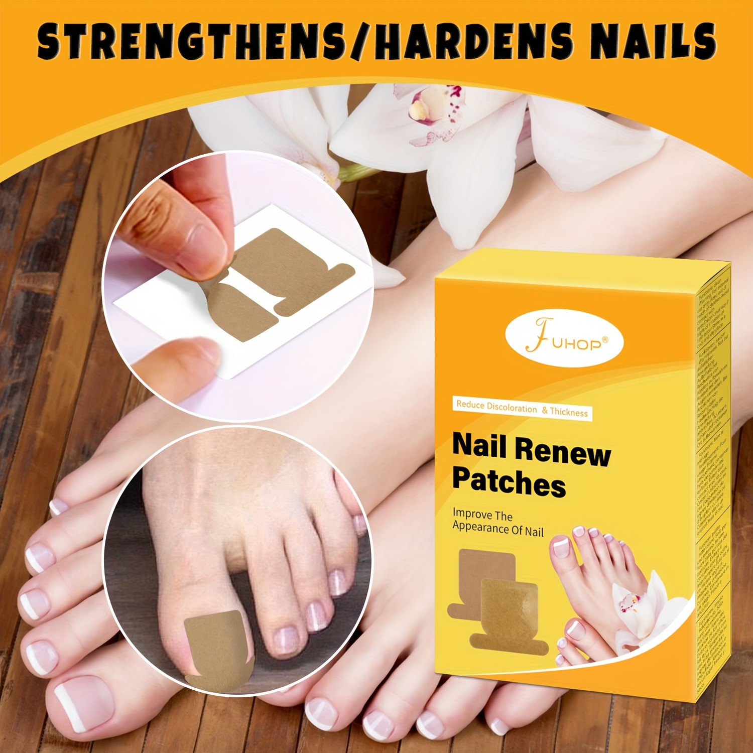 Extra Strength Nail Fungus Patches Fast acting Temu