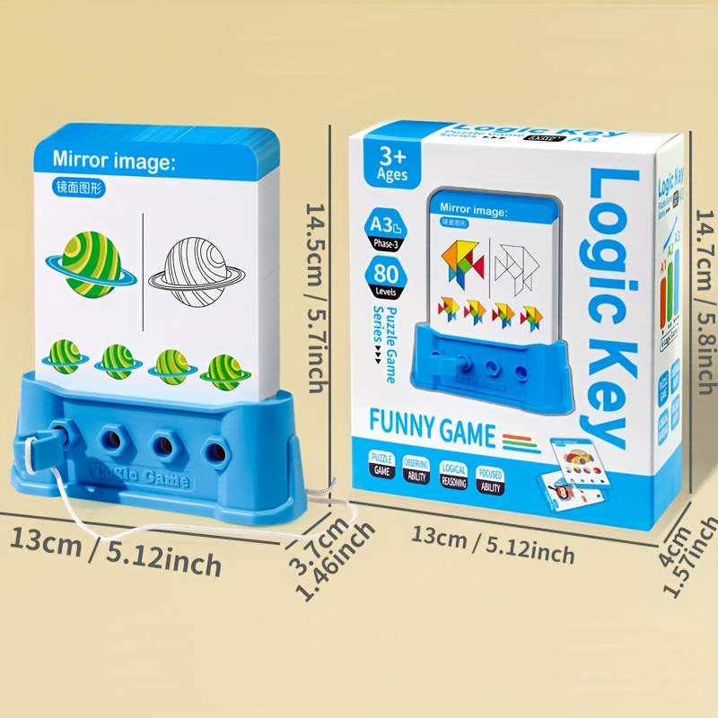 Logical Key Toy Learning Game for Boys and Girls, 3 Styles Available