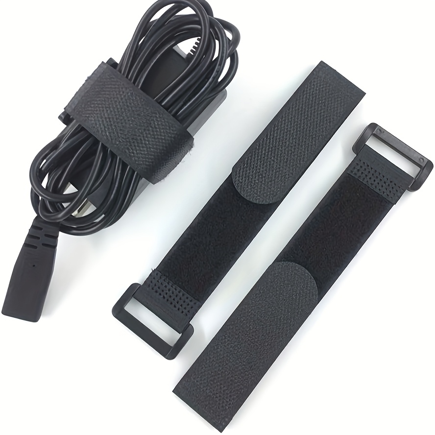 19 Pack Reusable Fastening Cable Straps, Adjustable Hook and Loop Nylon Ties