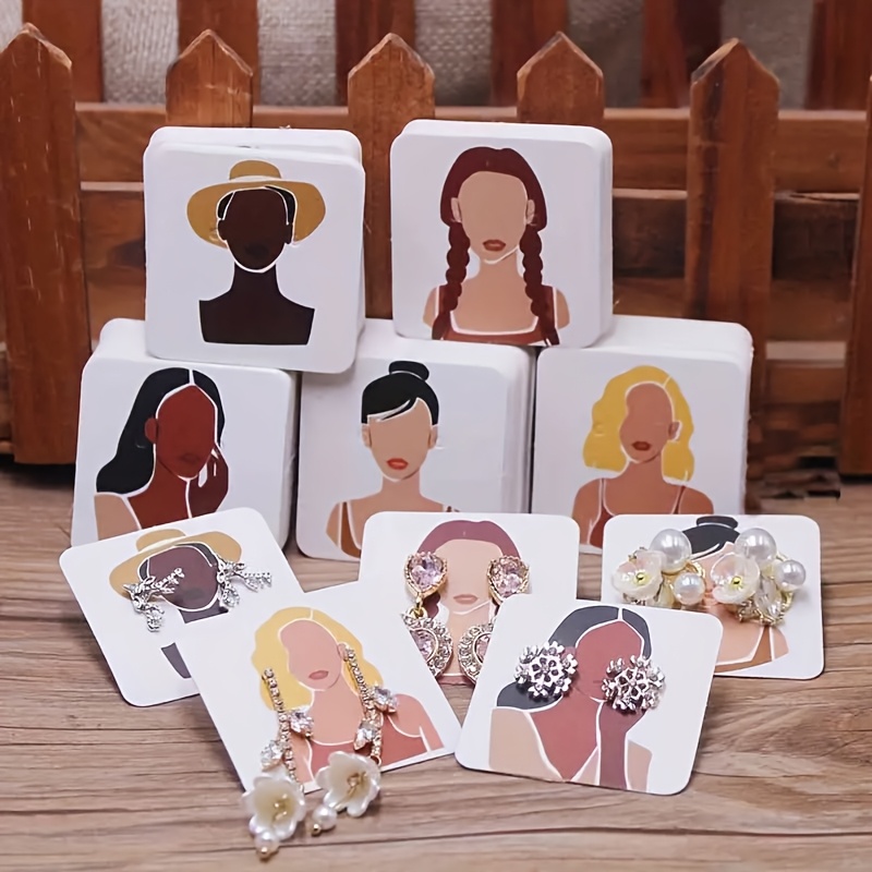 Handmade Display Earring Cards Custom Jewelry Cards Personalised
