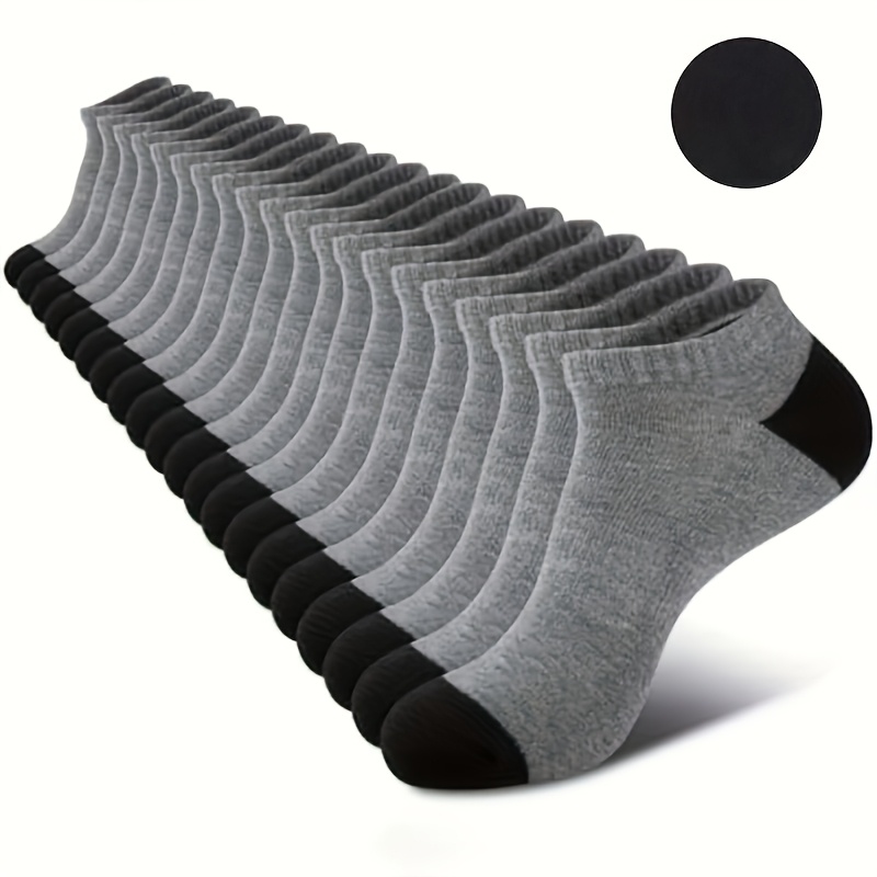 TEMU Set da 12 (6 coppie) di calzini sportivi da in rete traspirante - Antiumidit� con sacca , design a per , fitness e attivit� - per , set di