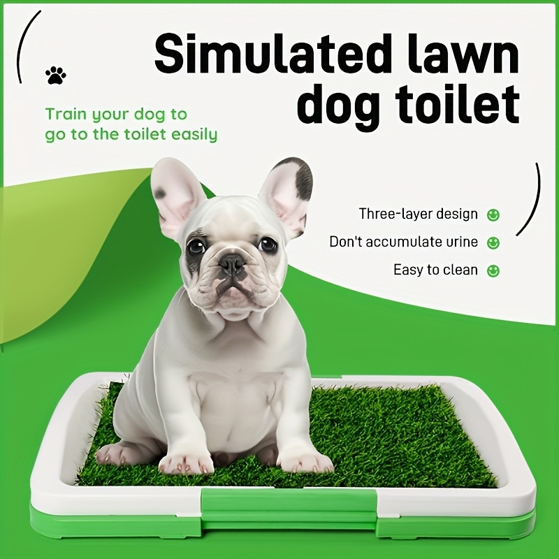 

Leak-proof Silicone & Pp Dog Potty Trainer - Easy , -layer Design Pet Toilet For Indoor Use, Ideal For House Training Puppies, Housebreaking Aid| Design|silicone Dog Toy