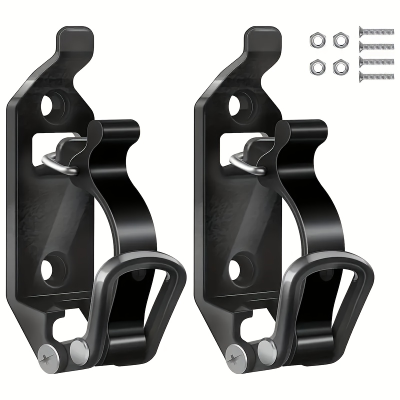 2pcs Shovel And Axe Bracket, With Clip - Corrosion-resistant, Flexible Fasteners Suitable For Trucks, Ships And Off-road Vehicles
