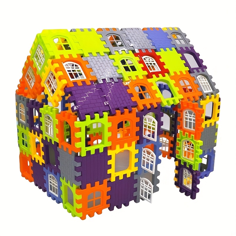 Creative Cube Basic Assembly Blocks, Large Building Blocks in Multiple Colors