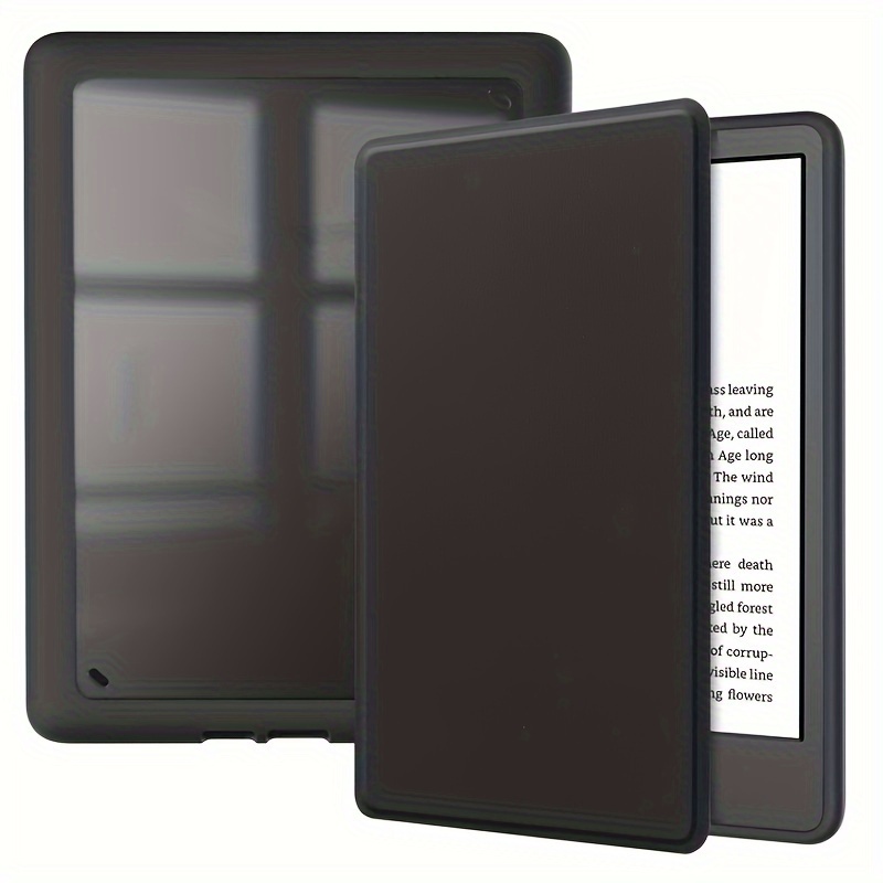 TQQ Funda transparente para Kindle de 11.ª generación 2022 de 6 pulgadas  (no compatible con Kindle Paperwhite/Oasis), delgada, suave, flexible, de