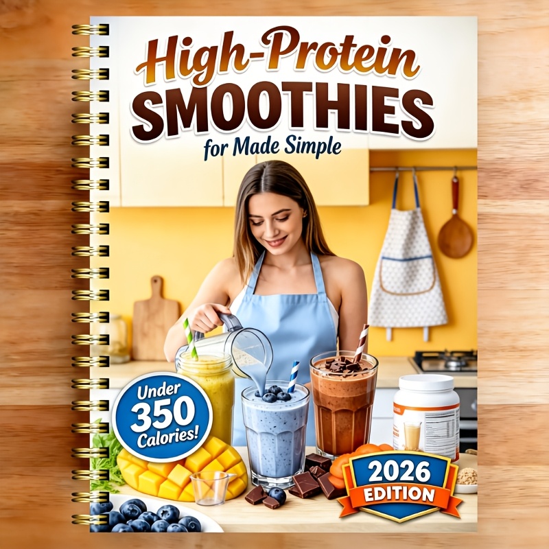 TEMU Complete Smoothie Recipe Book: Bohemian Style Fruit, Green & Creamy Suitable For Fitness,, Daily Wellness - Nutrient-rich Smoothies For Energy,