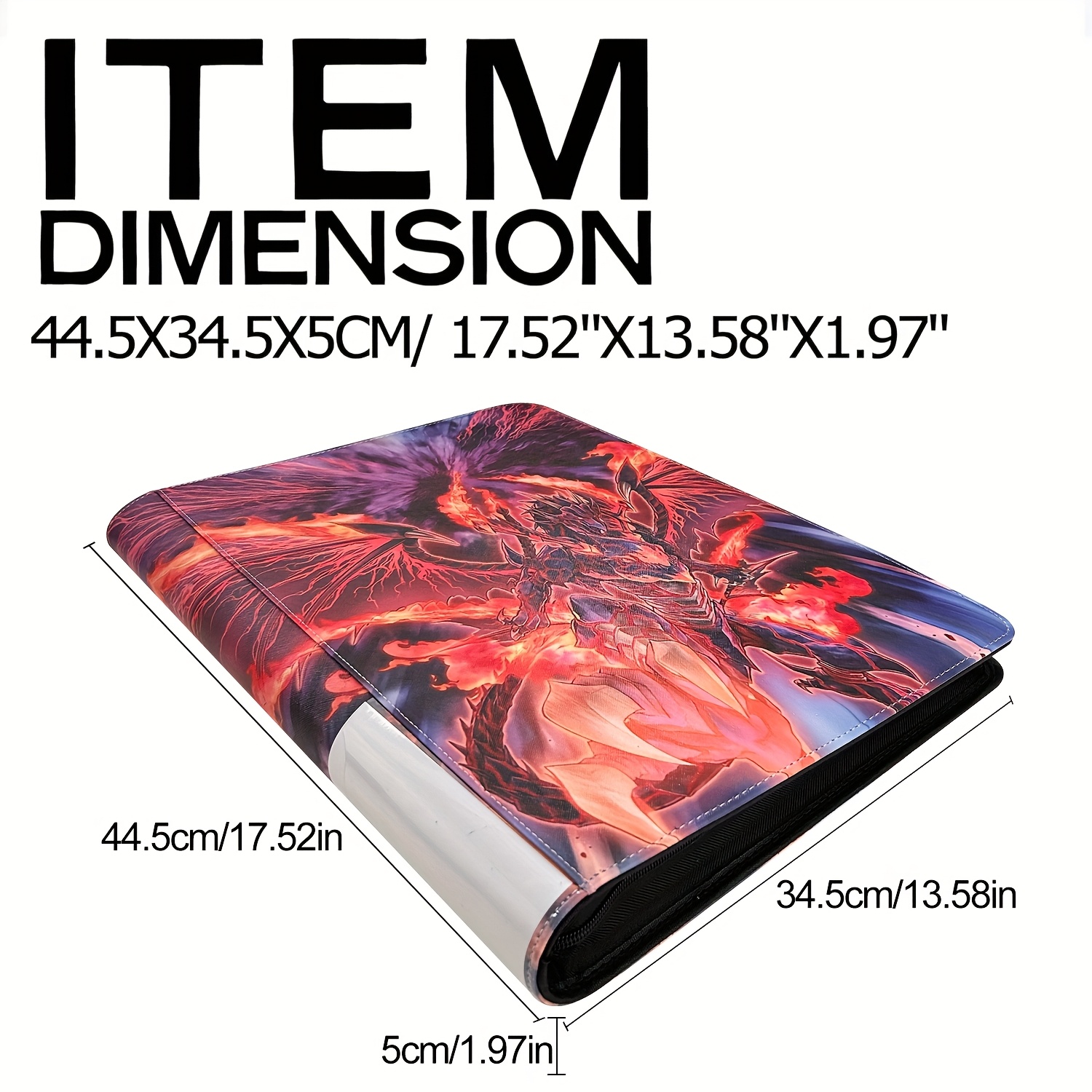 premium 16 grid binder 16 pocket trading card binder - Temu