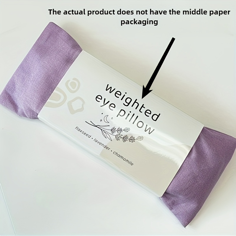 TEMU 1pc Yoga Eye Pillow, Meditation Rest Aid Tool For Yoga, Meditation, Sleep, And Relaxation, Mindfulness Practice Helper, Yoga Relaxation Aid,