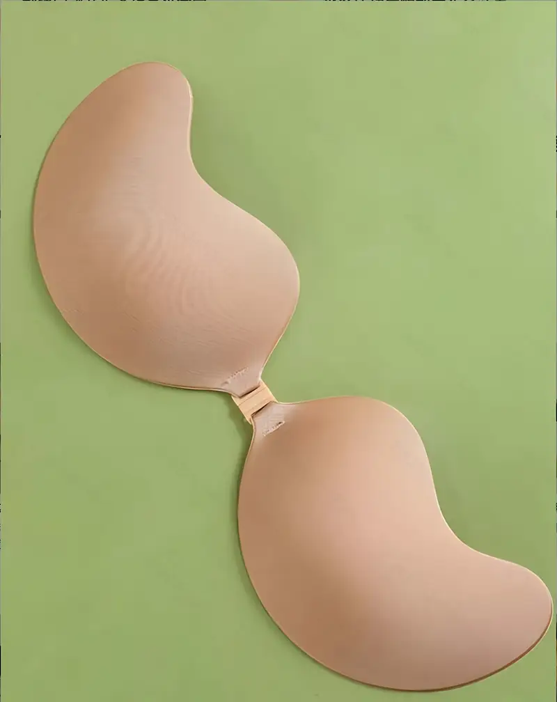 cups for backless dress Emlimny D Cup Adhesive Bra, Strapless Sticky Bras, Invisible Push up Silicone Bra D Cup for Backless Dress with Nipple Covers