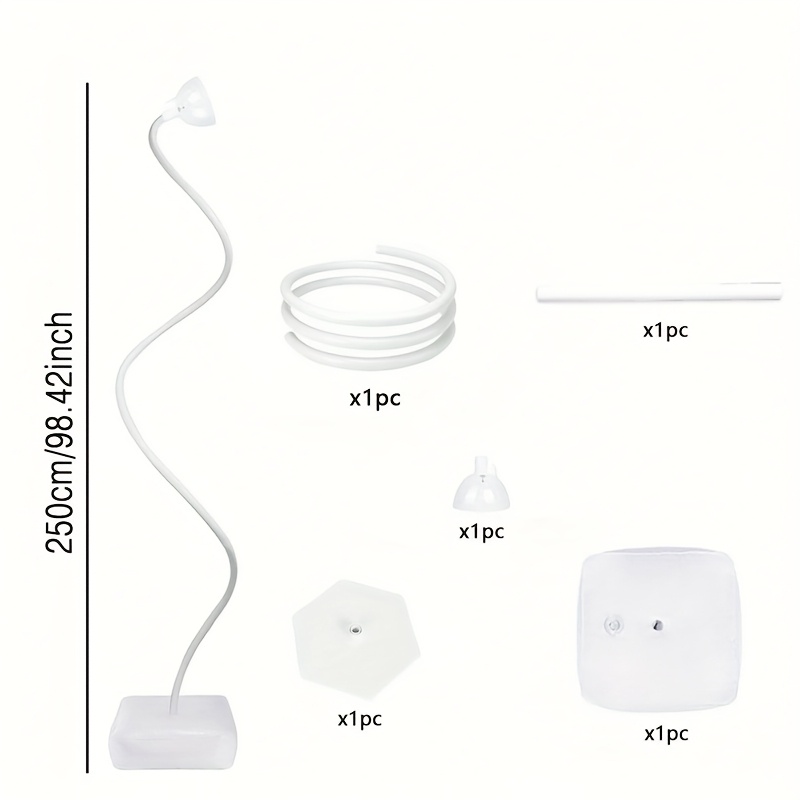 Set, White Balloon Holder, Plastic Balloon Stand, 1.5m/2.5m, Wedding Engagement Party Balloon Arch Kit, Happy Birthday Party Decorative Supplies, Shower Party Decor Balloon Stand
