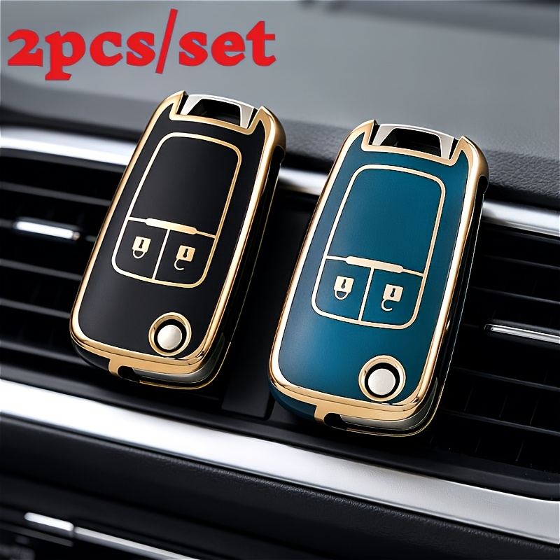 TEMU Lot de 2 coques de pour clé de voiture à pour