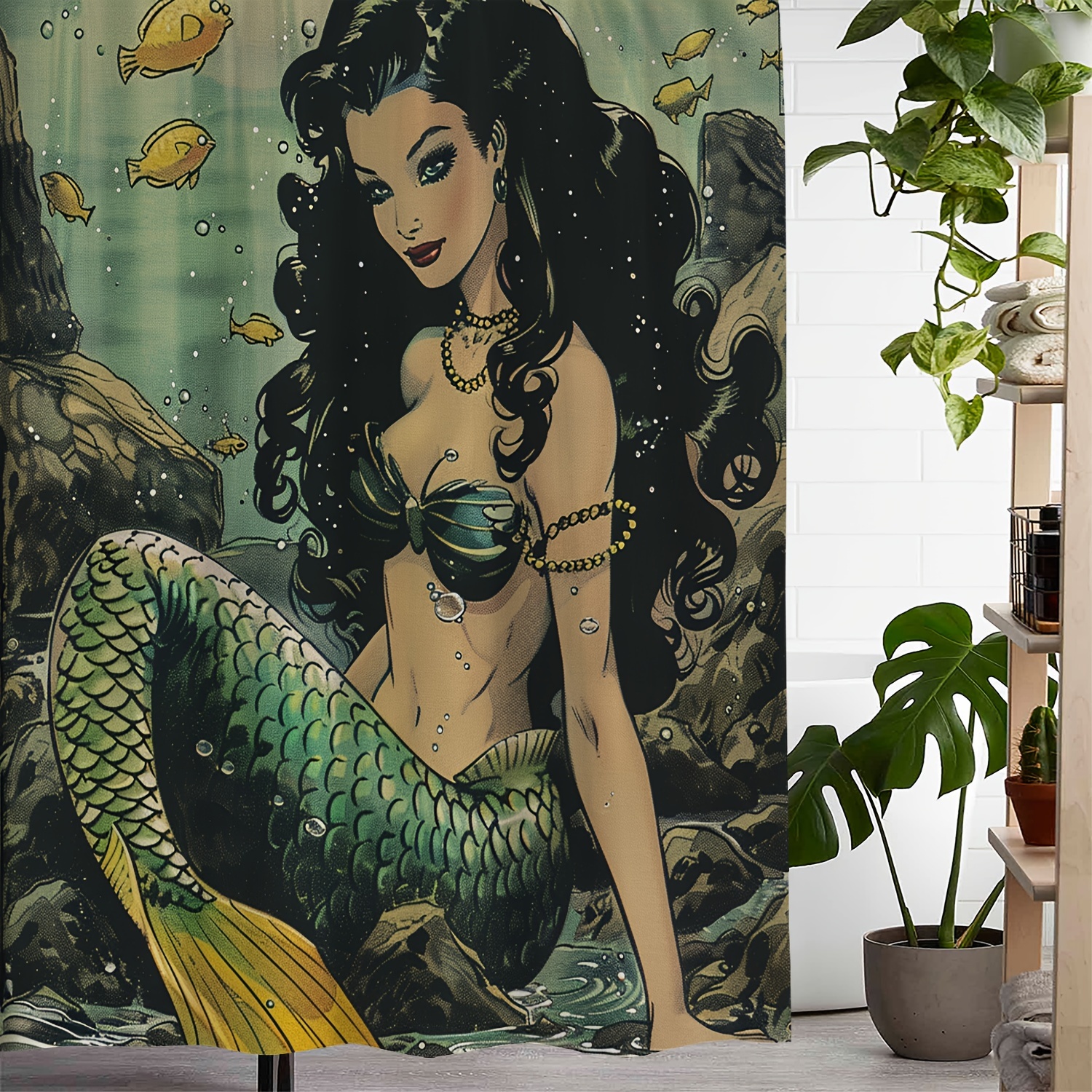 

1 Shower Curtain , Curtain For 12