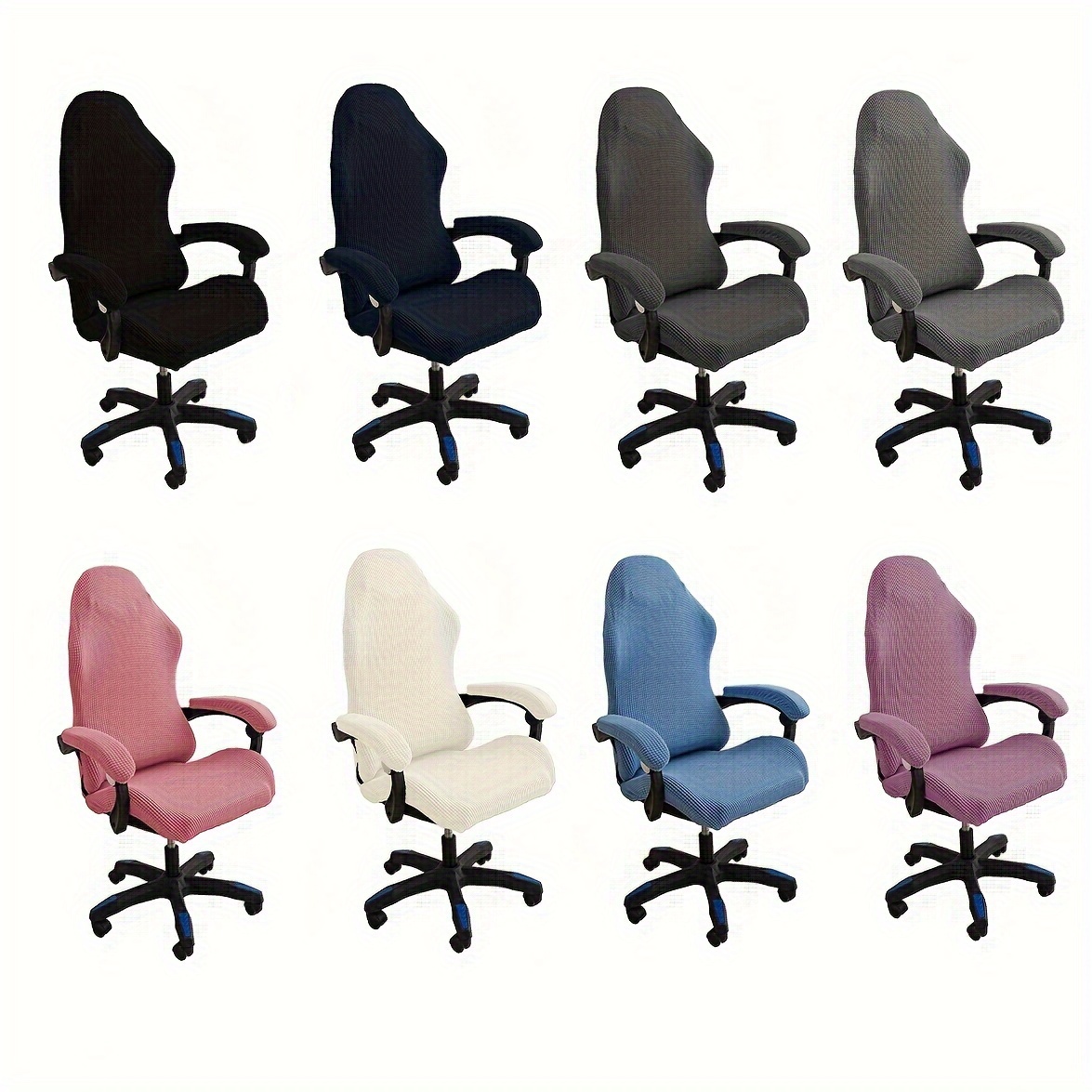 

Contemporary Office Chair , Stretchable T-cushion Slipcover - Fleece , Washable, Armchair For Gaming Chairs (1-)