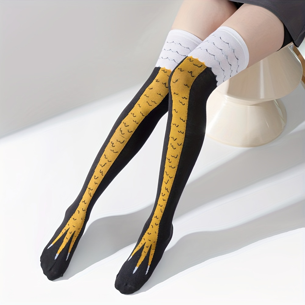 Funny Calf Socks Novelty Knee High Temu Philippines