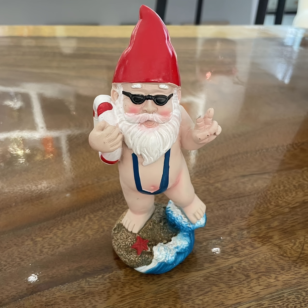 Resin Bikini Gnome Statue Garden Gnome Figurine Whimsical - Temu