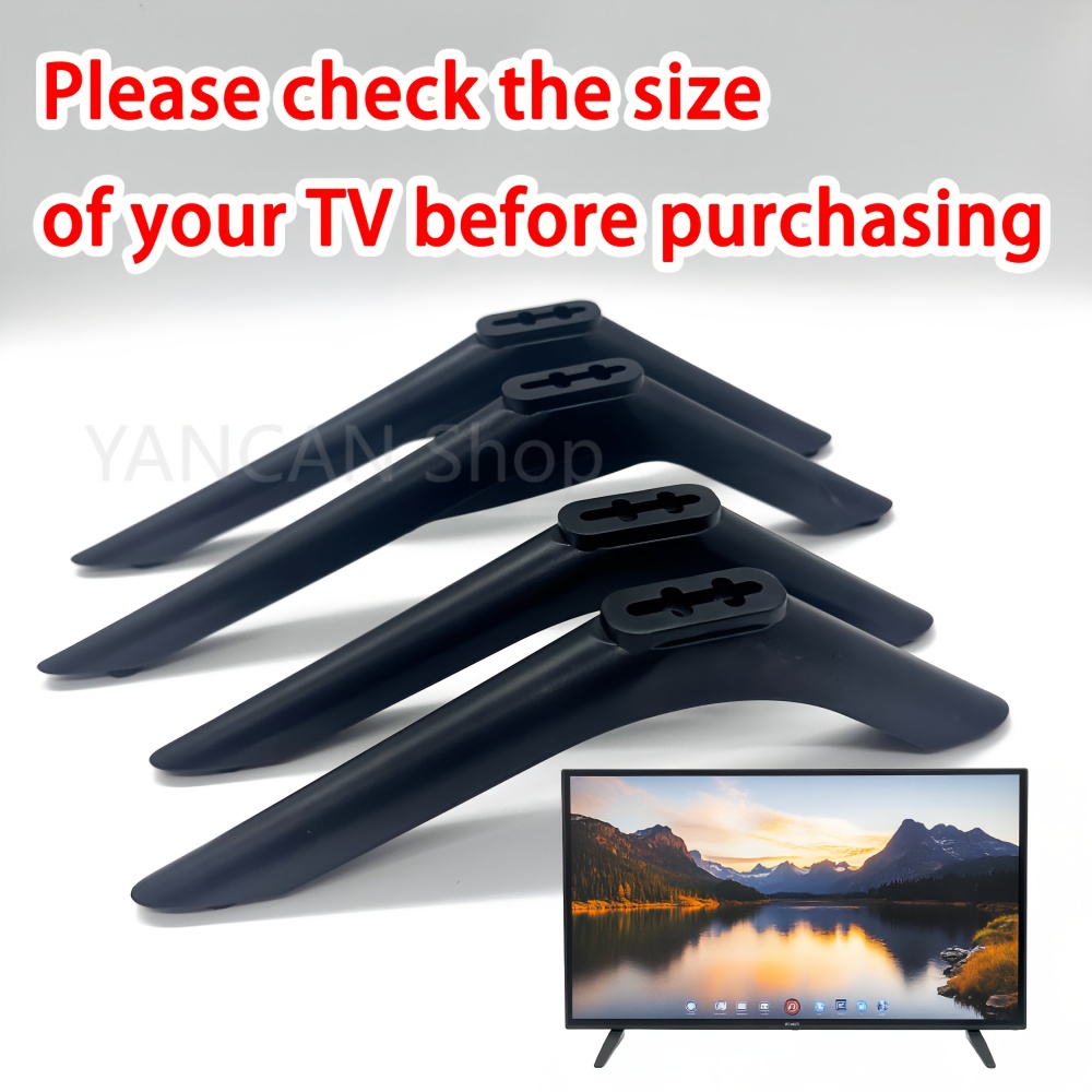 this universal tv stand is suitable for   and models of tvs   designed for tvs ranging from 41 99 to 85 3 inches   stand is a no drill option and does not   batteries     and   with screws