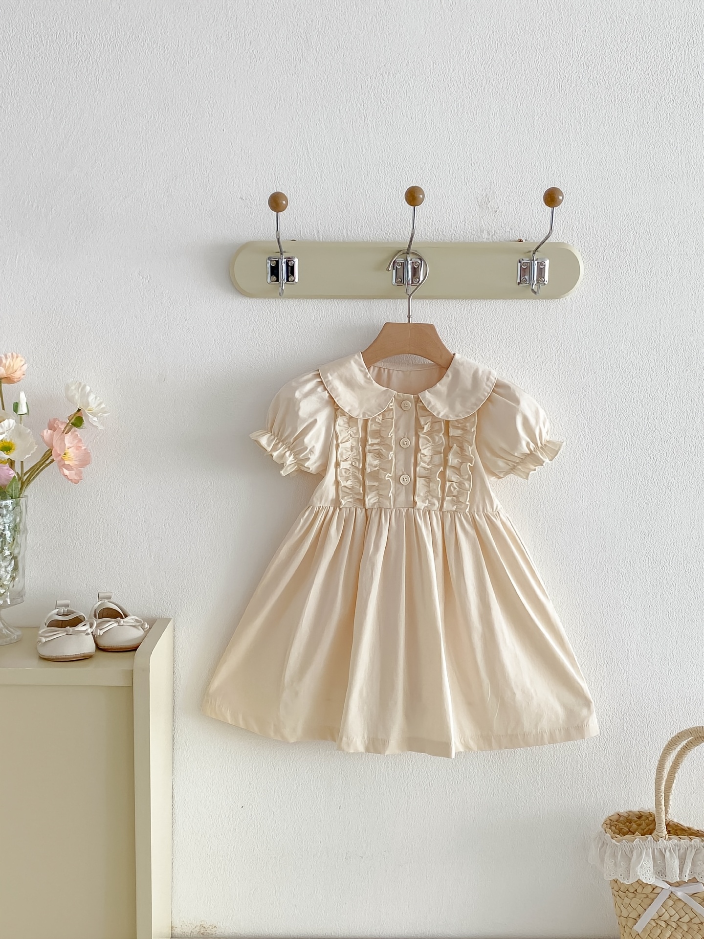 baby girl cotton dress sold on Temu United States