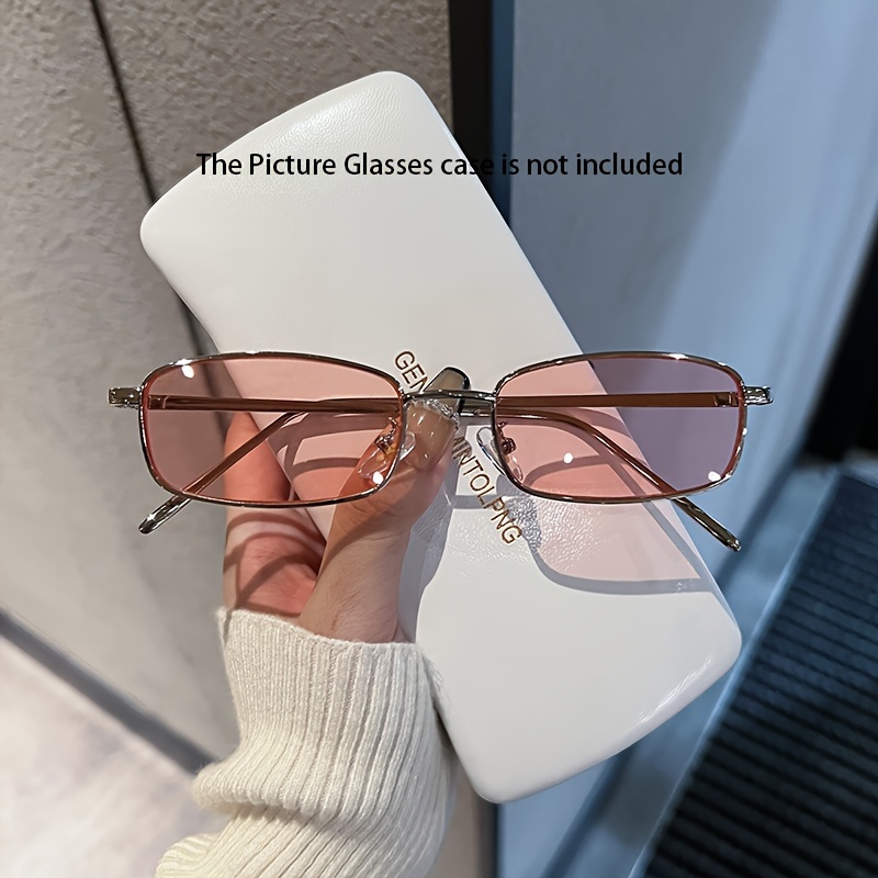 

Internet Famous Fashion Glasses For Men's Hip-hop Small Frame Glasses For Women's Trendy Fashion Street Photo
