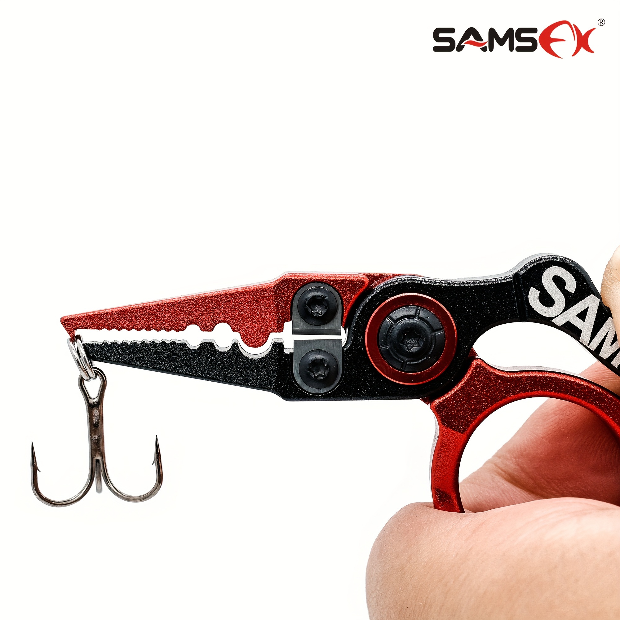 a set of multifunctional mini fishing pliers and   release line puller combination without battery Product details 11
