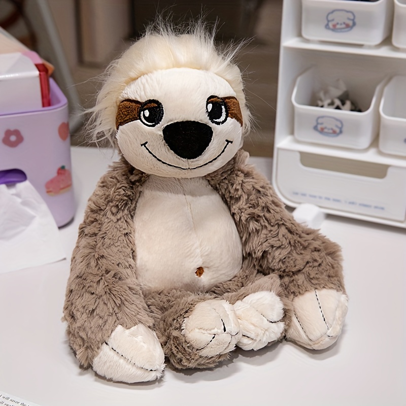 kawaii stuffed animal toys soft plush raccoon plush sloth Temu United Kingdom