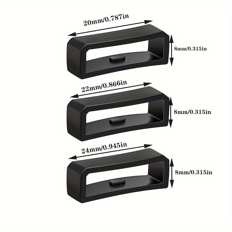 2pcs 14mm 16mm 18mm 20mm 22mm 24mm 26mm watch strap holder Temu - Main Image