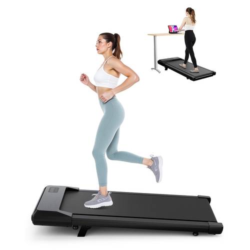 under desk treadmill mini portable treadmill quiet walking jogging machine for office home use 250 lbs capacity without battery