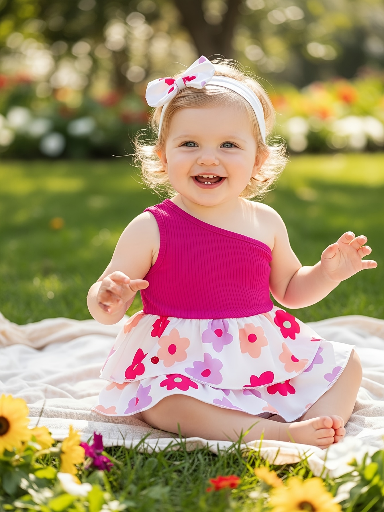 Carter's Toddler Short-Sleeve Strawberry Fashion Top With Waffle Knit Shorts