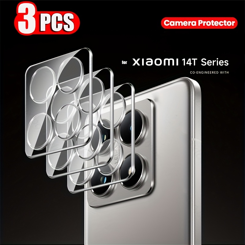 

3pcs For Xiaomi 14t/ 14t Pro Lens Camera Tempered Glass Protector Case For Xiaomi Mi14t Mi 14t 14tpro Cover