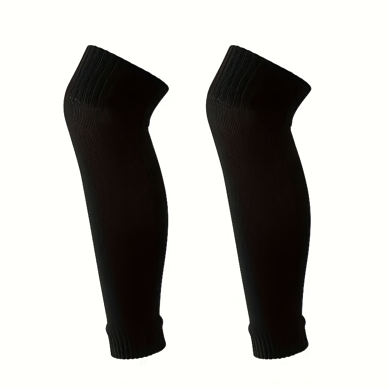 TEMU Spring/summer Style 1-pair Breathable Anti-slip Soccer Socks With Elastic Cuffs For A , Multiple Colors . Suitable For Soccer, Running, And