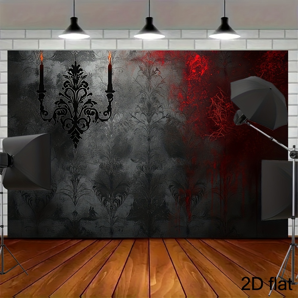 damask wallpaper red sold on Temu United States, image size:1000x1000